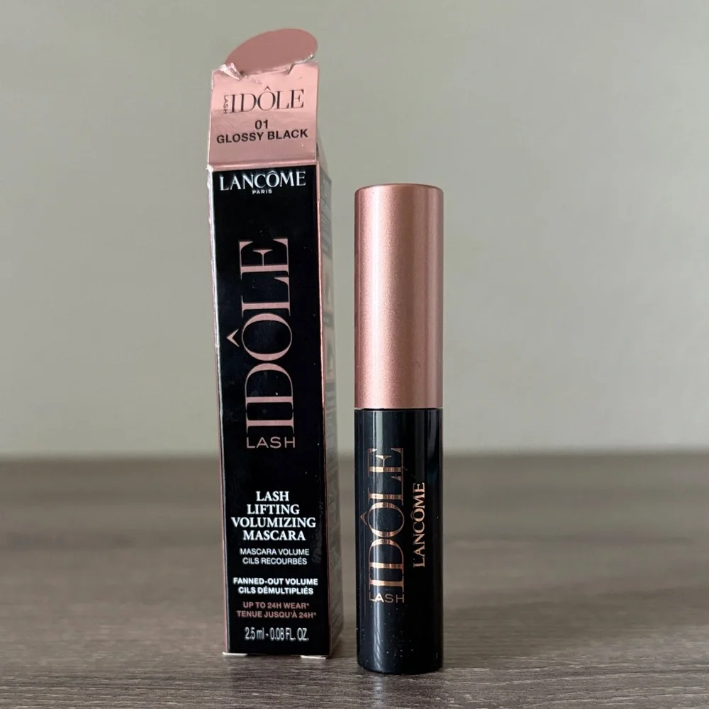 ❤️$5 NWT Lancome Idôle Lash Lifting Volumizing Mascara in Glossy Black 2.5ml